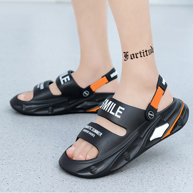 Leganz - Sandalen mit weichen Polstern und schwammigem Effekt