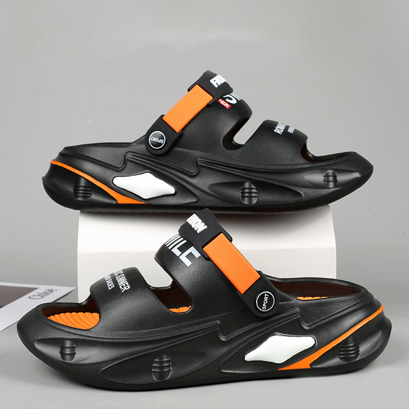 Leganz - Sandalen mit weichen Polstern und schwammigem Effekt