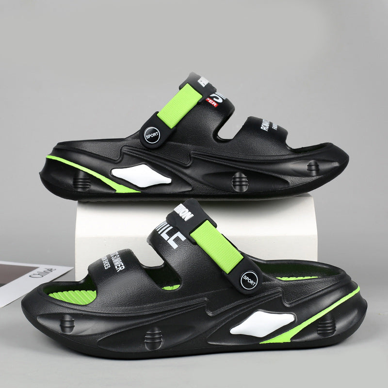 Leganz - Sandalen mit weichen Polstern und schwammigem Effekt