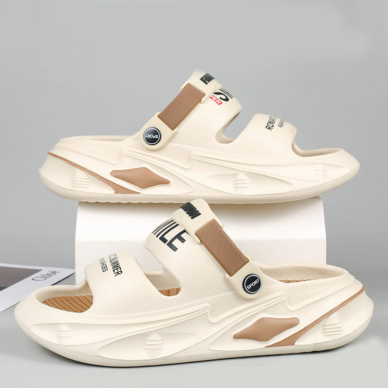 Leganz - Sandalen mit weichen Polstern und schwammigem Effekt
