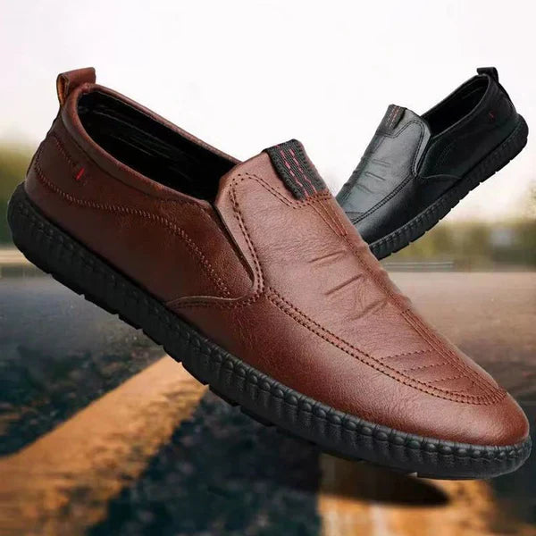 Leganz – Slip-On-Mokassins aus Leder für Herren