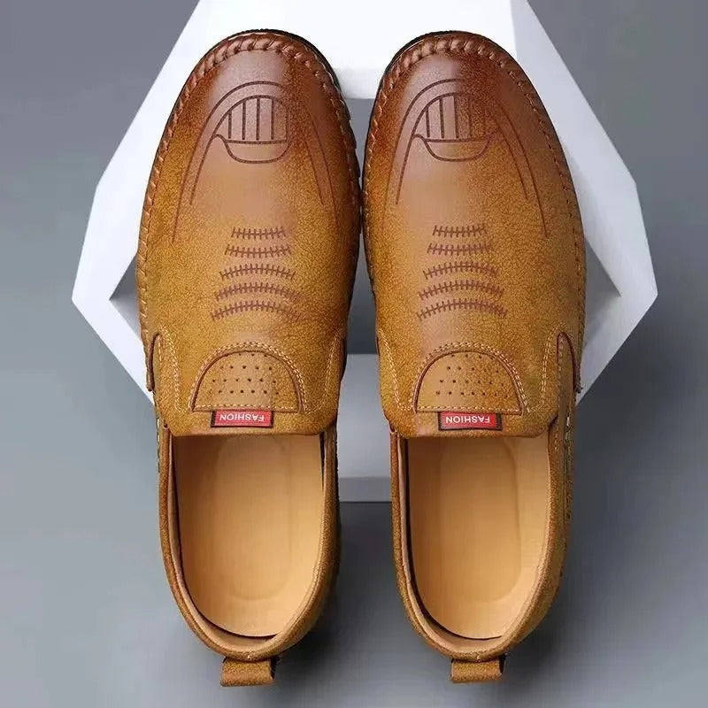 Leganz – Slip-On-Mokassins aus Leder für Herren