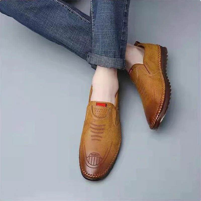 Leganz – Slip-On-Mokassins aus Leder für Herren