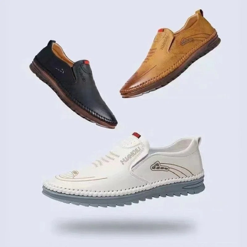 Leganz – Slip-On-Mokassins aus Leder für Herren