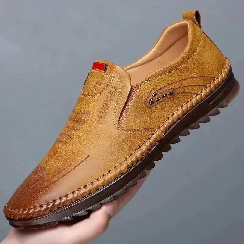Leganz – Slip-On-Mokassins aus Leder für Herren